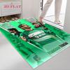 Sporting CP Teppich für Wohnzimmer Schlafzimmer Zuhause Sofadekoration, Rutschfeste Bodenmatte für Kinder zum Spielen