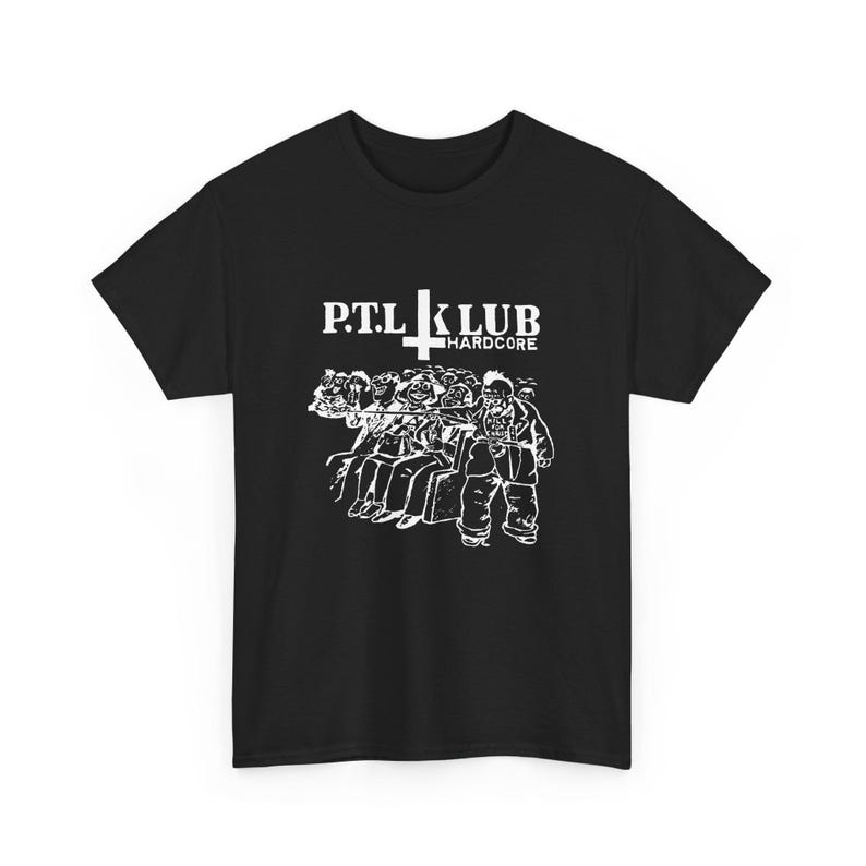 

230 Gsm 100% Cotton P T L Klub Tee Shirt Old School Boston Hardcore XXS чёрный