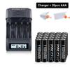 PALO 1.2V NI-MH AAA 1100mah Rechargeable battery AAA NIMH 3A Batteries With 4 Slots USB charger for 1.2V/1.5V AA AAA Battery