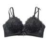 Lace Push Up Bra Wireless Floral Bralette For Women