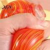 Pinch Resistant Stress Reliever Cola Bottle Slow-Rising Squeeze Toy Soft TPR Fidget for Anxiety Relief Realistic Drink-Shaped Decompression