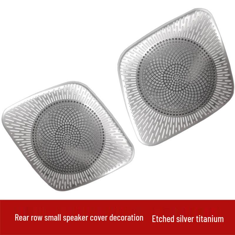 

2021 Ford Mustang Mach-E Stainless Steel Rear Door Speaker Trim Cover