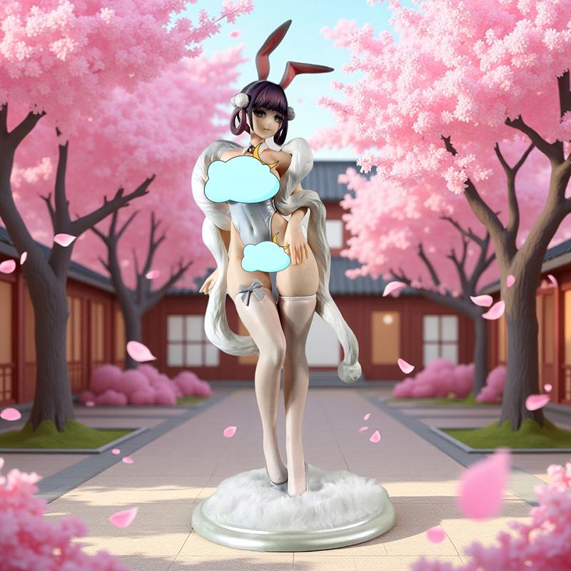 29.5cm/11.6in Anime Beautiful Girl Figure Bunny Girl Lume Action Figures Pvc Collection Model Toys For Gifts