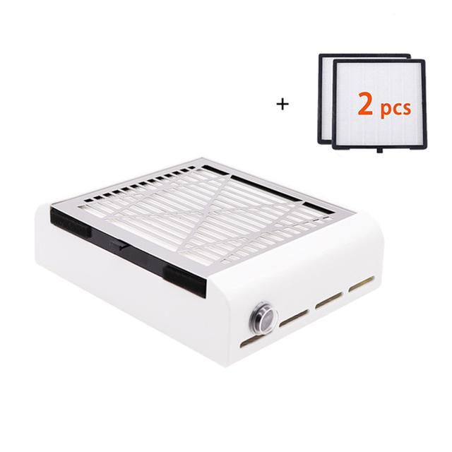 

Пылесос для ногтей 80 Вт, пылесборник для ногтей, профессиональный материал, экстрактор для ногтей, вентилятор для маникюра, пылесборник EU