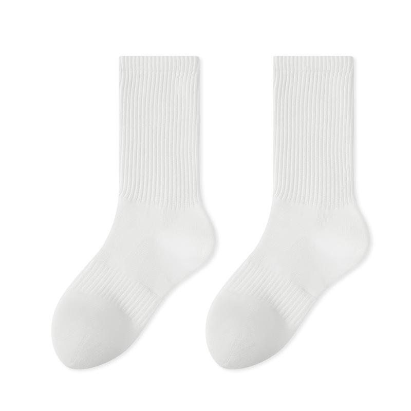 Antibacterial Socks - Men's Pure Cotton, Bone-free Mid-calf Socks, Sweat-absorbent, Breathable, Durable, and Anti-loosening.