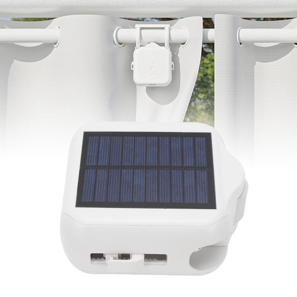 Automatic Curtain Opener Solar Powered APP Timed Roman Pole Smart Remote Control Curtain Robot Motor for Home