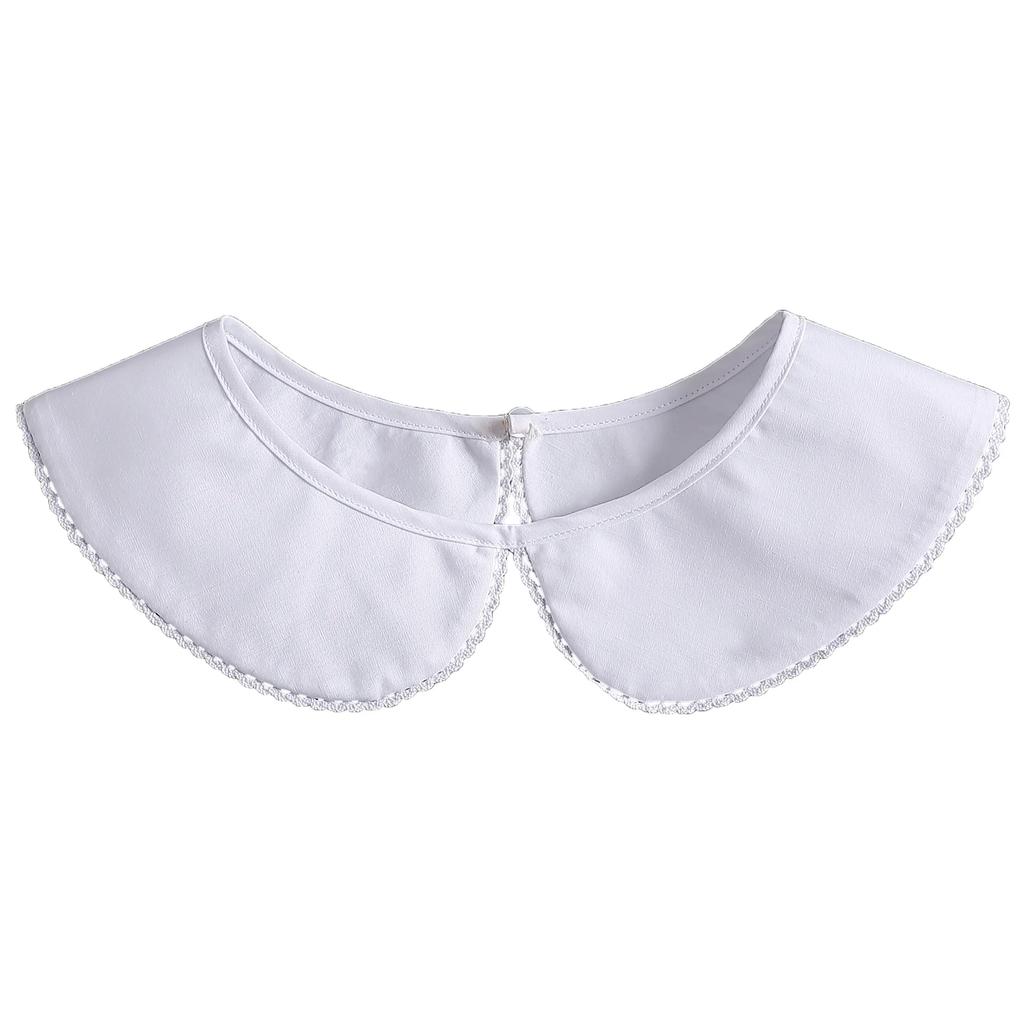 White Fake Collars Shawl for Women Shirt Necklace Choker Flase Collar Shawl Girls Removable Dress Detachable Collars Faux Collar