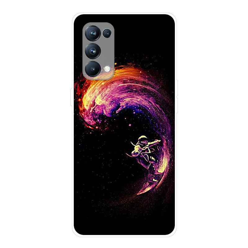 For OPPO Reno 5 Reno5 Pro 5G Case Soft Silicone Back Case Coque for OPPO Reno 5 Pro 5G Phone Cover Shockproof Fundas for Reno 5