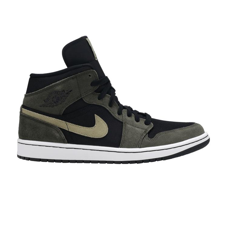 Jordan 1 Mid Military Olive (Women's)