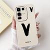 6.78" For Infinix Note 50s Case X6870 Silicone Simple Fashion Letters Painted Shockproof Bumper For Infinix Note 50s Back Cover