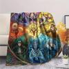 Naruto Print Flannel Blanket, Ultra Soft High Quality All Seasons Warm Throw, Home Decor Cozy Blanket, Perfect Christmas Gift