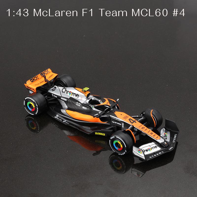 Bimeigao 1:43 McLaren MCL60 2023 F1 Racing Alloy Car Model