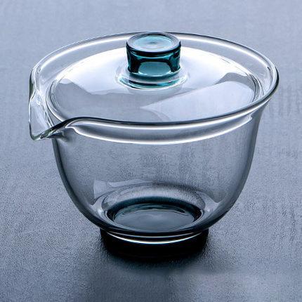 Creative Glass Gaiwan Tea Heat-resistant Proof High Temperature Kungfu Tea Set Cover Bowl Tea Bowl Household Teaware Accessories