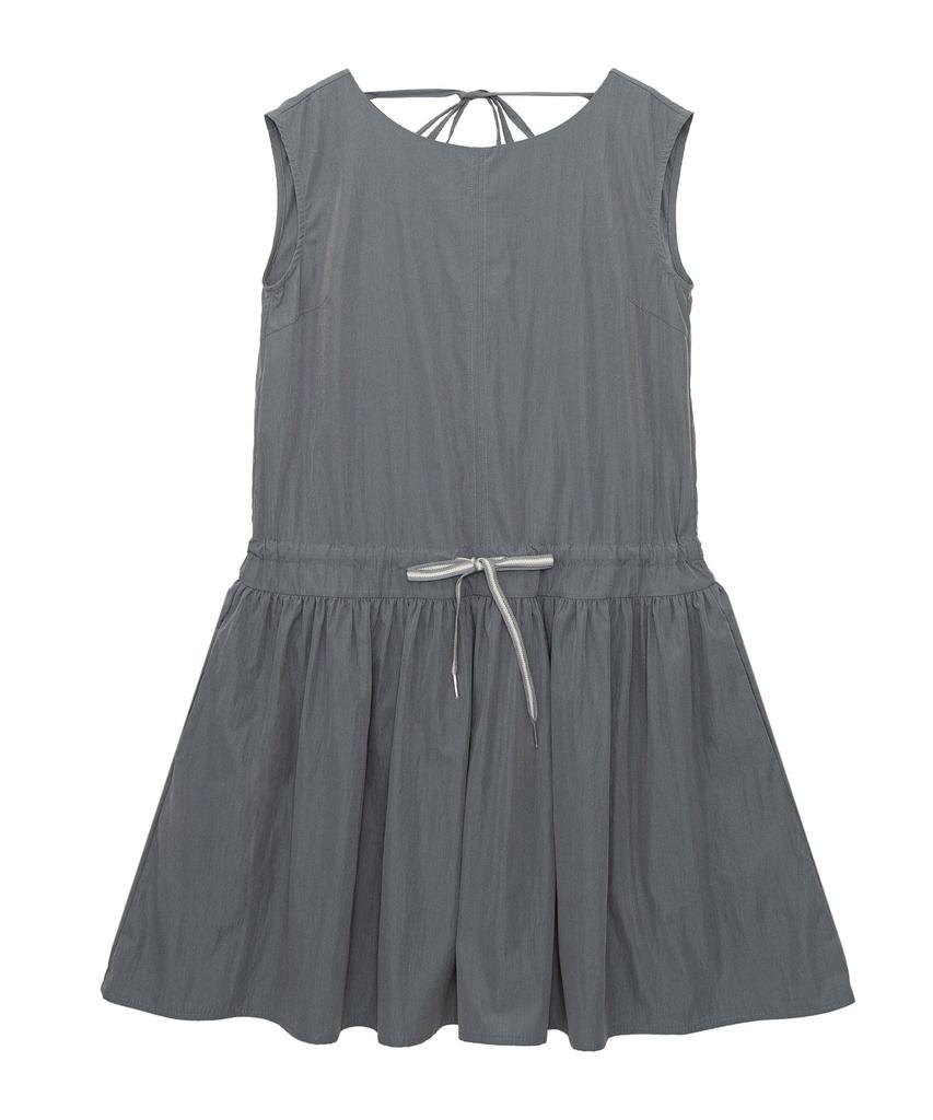 Eilubeu Sleeveless Shirred Dress Aargop102D