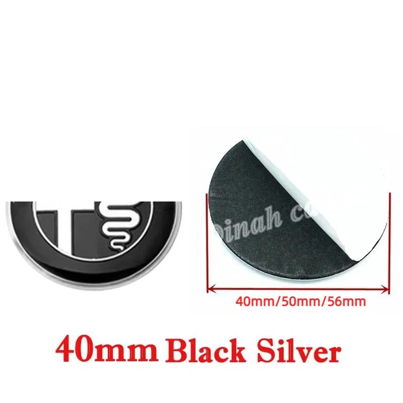 1pcs 40mm 50mm 56mm Car Styling Auto Accessories Steering Wheel Logo Badge Emblem Decals