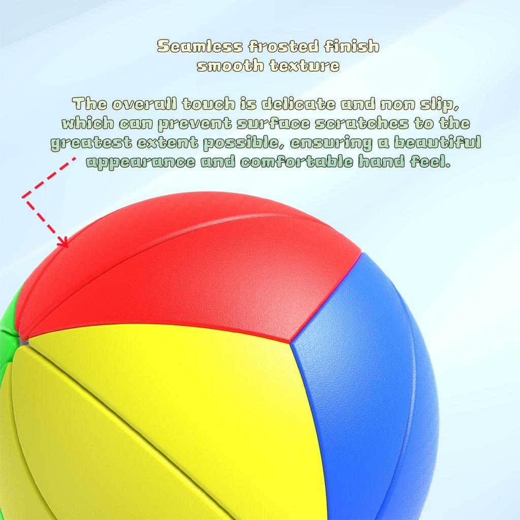 3D Fun Rainbow Ball Maple Leaf Ball Stress Relief Creative Alien Three Stage Spherical Maple Leaf Ball Children'S Puzzle Toy