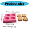 Reusable Symbol Sturdy Silicone Molds Home Accessory Decoration for Customes Candle Creation Perfect for Gifts