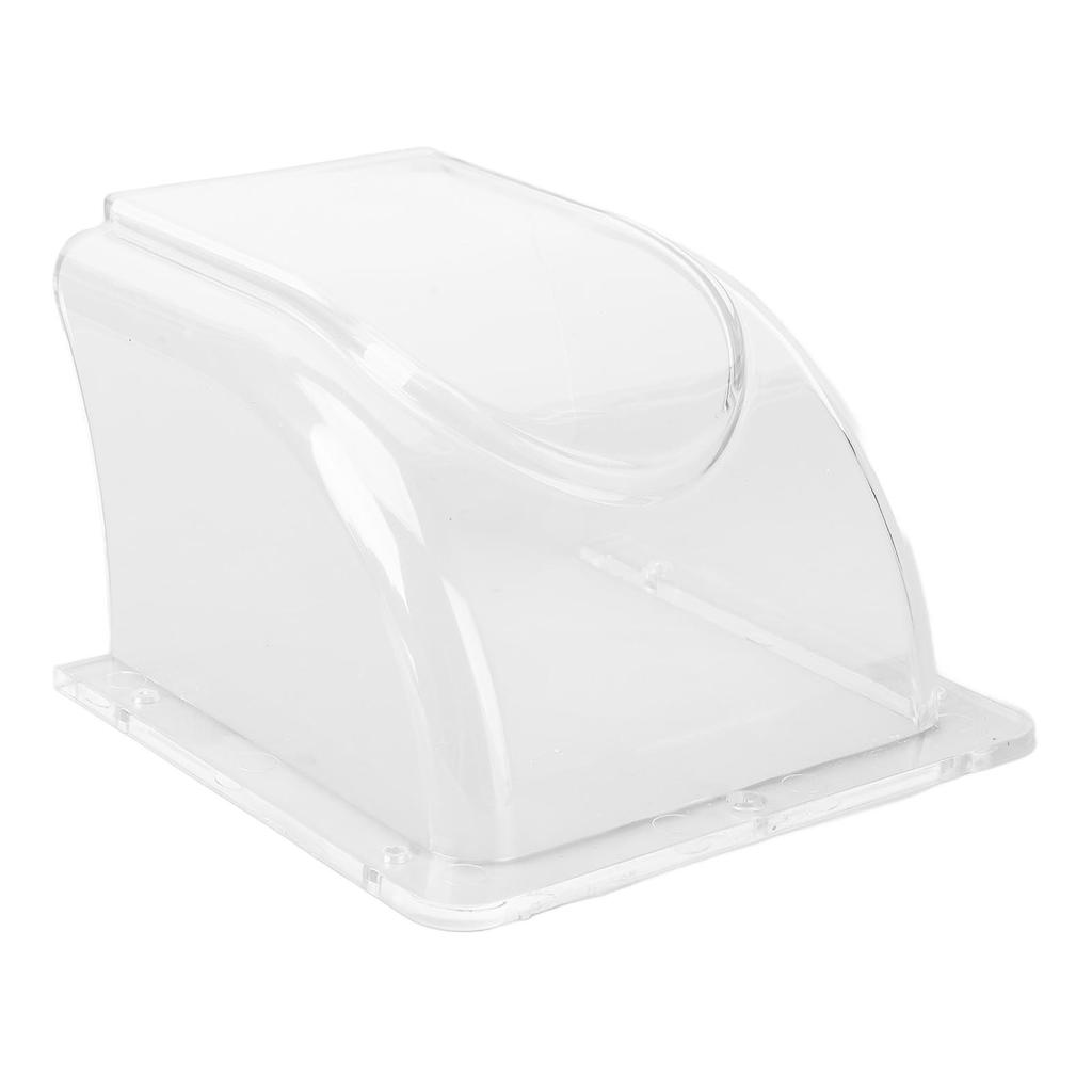 Plastový kryt zvonku proti dešti Průhledný vodní štít Vodotěsný chránič Přídavné zařízení pro kontrolu přístupu