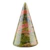 Crystal Cone Ring Holder Natural Stone Ring Stand Cone Shape Jewelry Display Stand for Retailer Home Storage Display