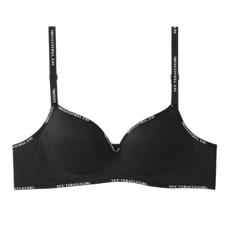 Girls Thick Sponge Cup Bra Push Up Soft Cotton Underwear Women Seamless Lingerie Female Wireless Bralette