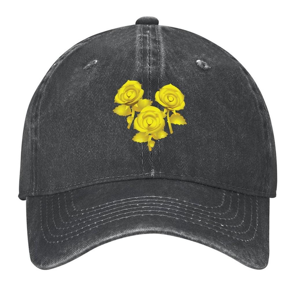 2026 Golden Rose Baseball Cap Hat Men Wild Ball Hat Ball Cap Snapback Cap Caps For Men Women's