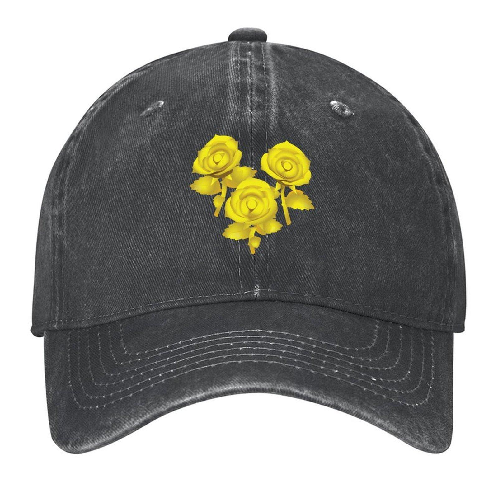 2026 Golden Rose Baseball Cap Hat Men Wild Ball Hat Ball Cap Snapback Cap Caps For Men Women s