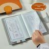 Magnetic Buckle Passbook & Receipt Storage Album for Financial Management