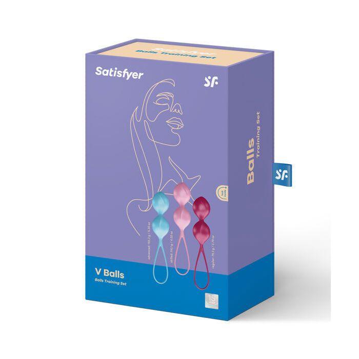 SATISFYER LOVEBALLS TRAINING SET 1 - Satisfyer Son Juguetes Con estilo!!Satisfyer Balls Training Set, Es Un Set De 3 Bolas Con