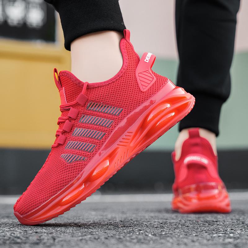 TUINANLE Herren/Damen Laufschuhe Professionelle Leichte Rutschfeste Verschleißfeste Laufschuhe für Herren Outdoor Lauf-Trainings-Sneaker