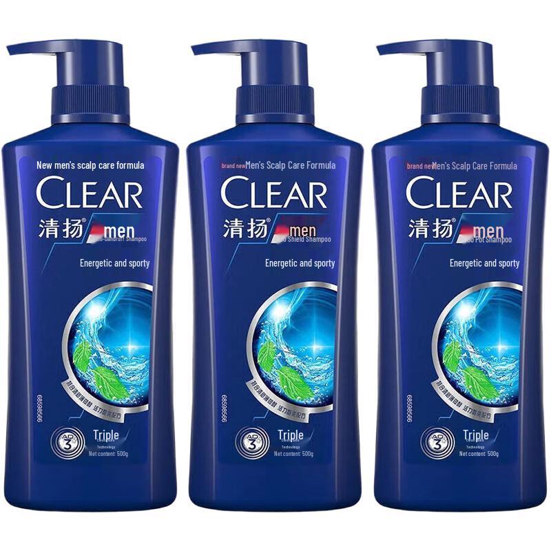 Clear Men Vitality Sport Anti-Dandruff & Oil Control Shampoo