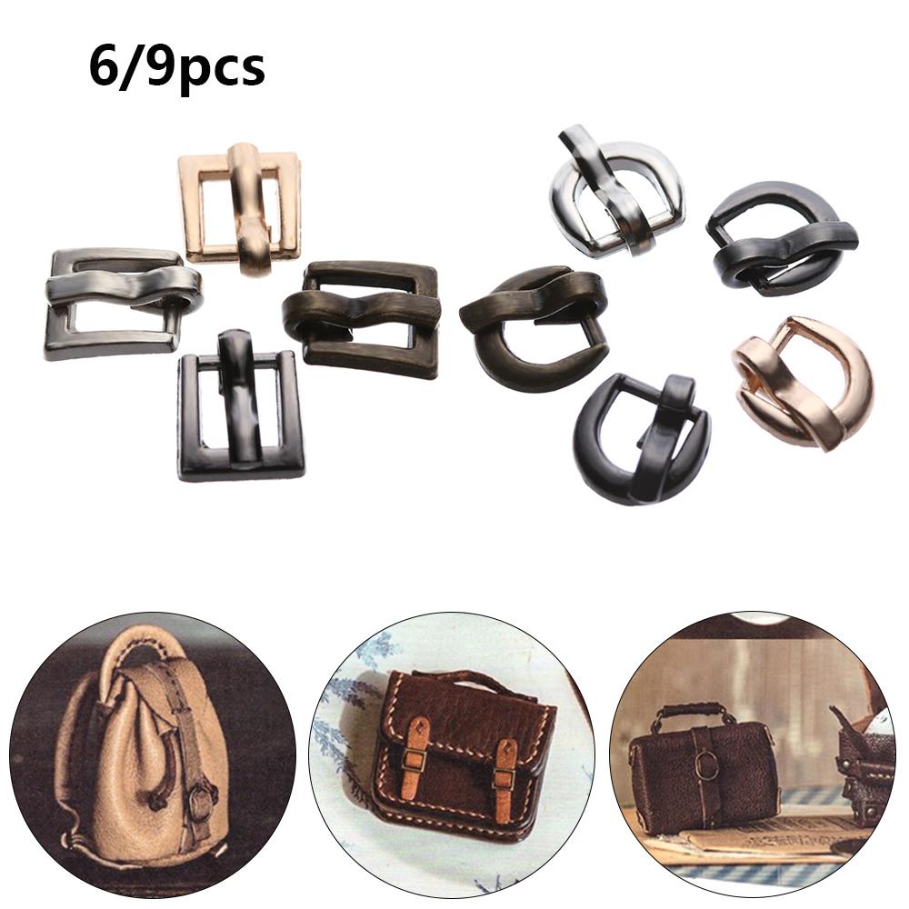 Girls Toys Mini Ultra-small Tri-glide Buckle Doll Bags Accessories Belt Buttons Diy Dolls Buckles