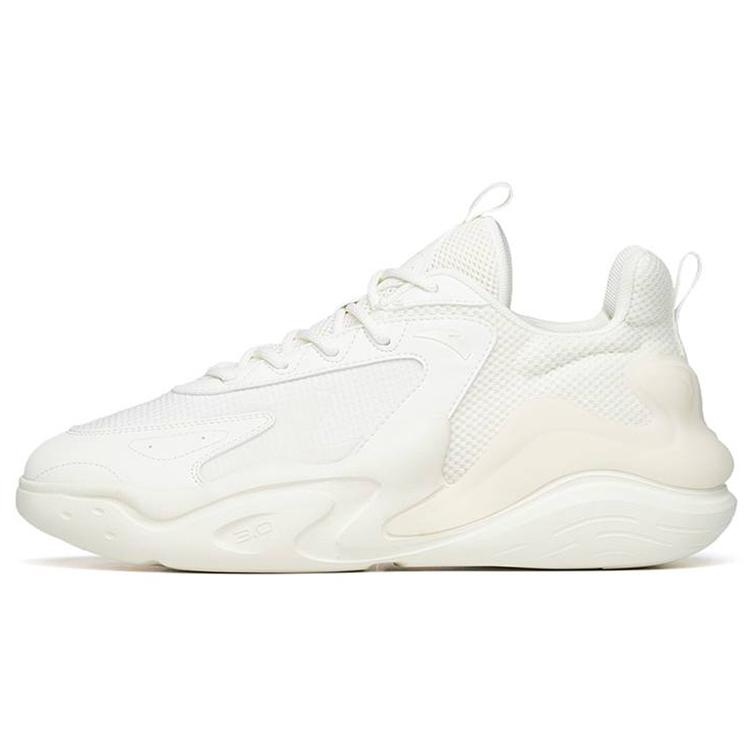 Anta Chao Worship 3.0 Comfortable Low top Sports Casual Shoes Men s Ivory White 112238840-1 39
