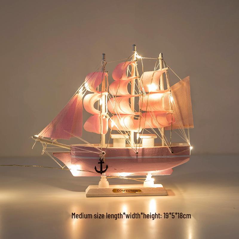 Sailboat Ornament: Creative Home Décor for Living Room, Wine Cabinet, Graduation Gift, or Office Desktop