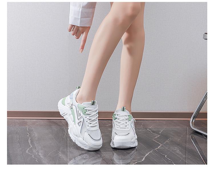 Women's Trendy Daddy Sneakers K802 - Spring 2025 Collection, All-Match Casual Sports Shoes for Spring and Autumn