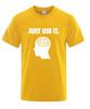 Unisex Tshirt High Quality Cotton Funny Design Printing Casual Cool Loose Oneck Male For Unisex Tshirt Hip Hop Tees Tops Breathable