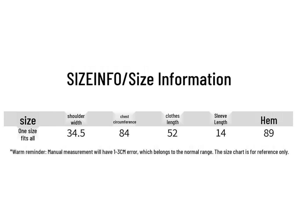 Women's Single-Breasted Knit Short-Sleeve Top