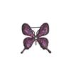 Heavy Industry Full Of Zirconium Butterfly Luxury Emerald Brooch Brooch Elegant High-End Jacket Suit Pin