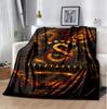 Galatasaray Flannel Blanket Soft Warm All-Season Throw, Design for Camping, Car Travel, Hiking Sofa, Bed, Office Perfect Gift for Parties