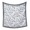 Nuovo foulard quadrato 110 con stampa floreale per donna, hijab musulamani, scialle, fazzoletto, foulard, fascia per capelli, bandana, fasce per capelli
