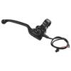 Bike Brake Levers Aluminum Black With Parking Button