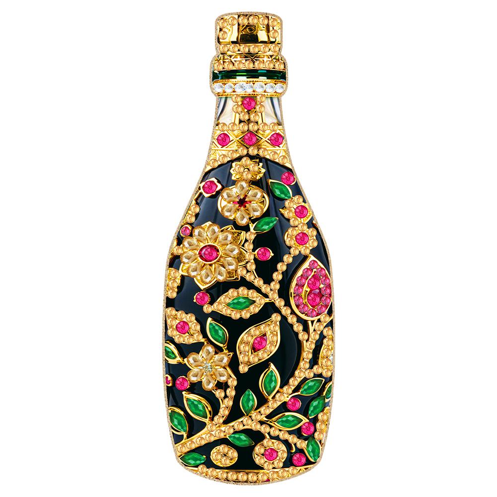 Wooden Magnetic Bottle Opener Bottle Opener Diamond Painting Kit Diamond Painting Refrigerator Magnet Bottle Opener