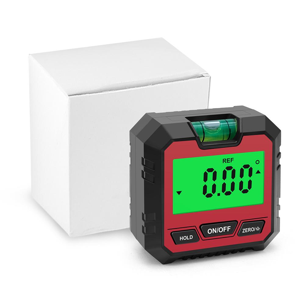 Digital Electronic Level & Angle Gauge Angle Finder Magnetic Base Measuring Tool for Carpentry Building Masonry