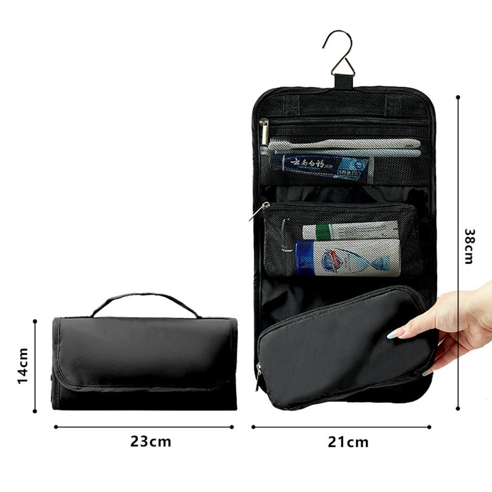 

Travel Toiletry Bag with Detachable Inner Pouch Cosmetic Storage Organizer Hanging Wash Bag