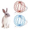 Stainless Steel Rabbit Grass Feeder Round Hanging Grass Ball Hay Feeder Ball  Chew Toys