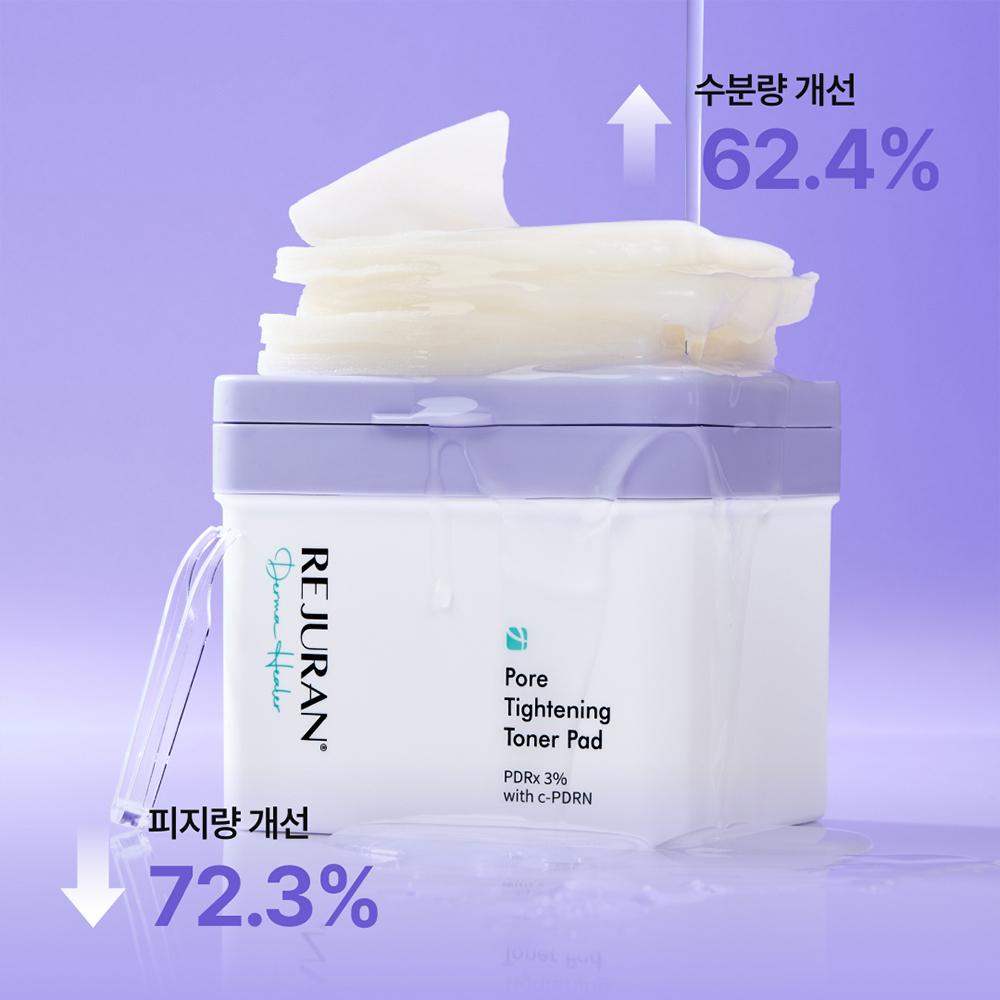 Rejuran Pore Tightening Toner Pad 60 Sheets Double Pack