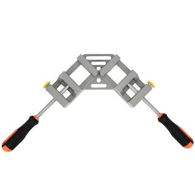 Right Angle Clamp Aluminum Alloy Double Handle 90 Degrees  for Woodworking Fixture Hardware Accessories