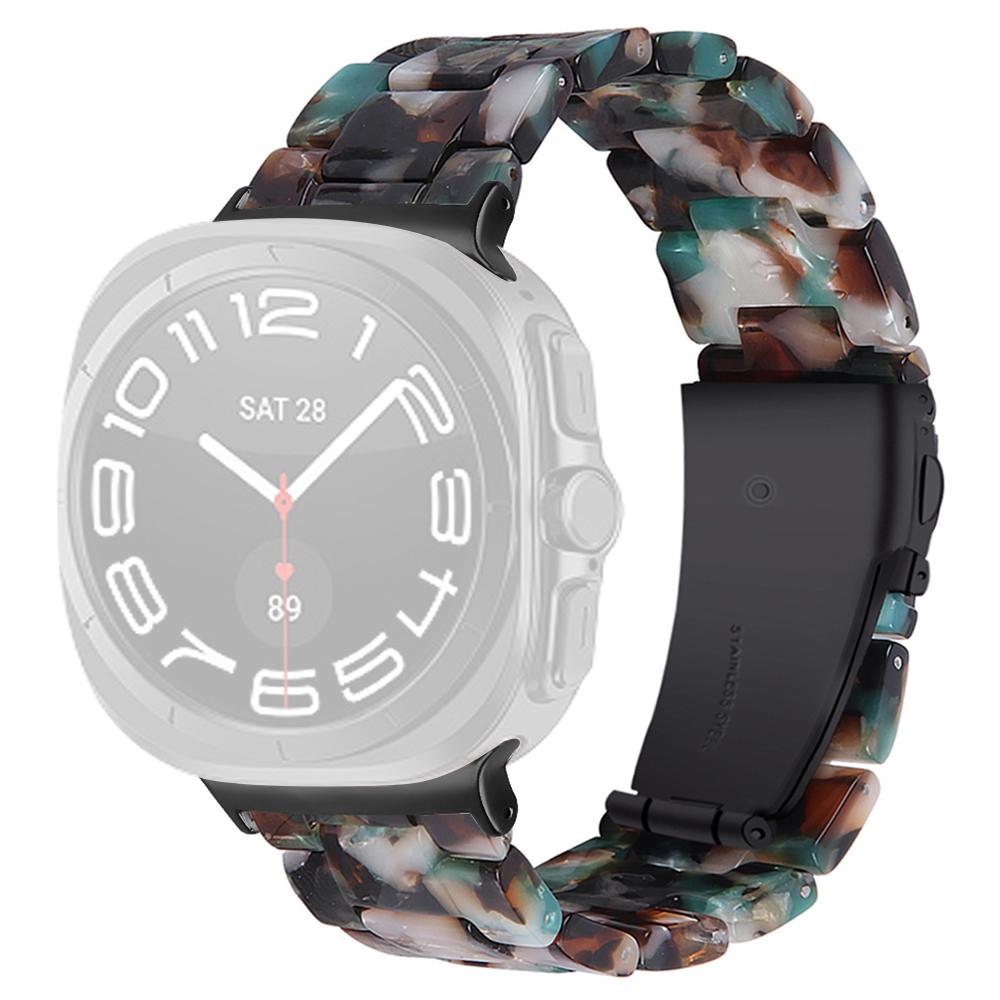 

Watch Strap for Samsung Galaxy Watch8 44mm/40mm/Watch8 Classic 46mm Acrylic Resin Waterproof Wrist Band V