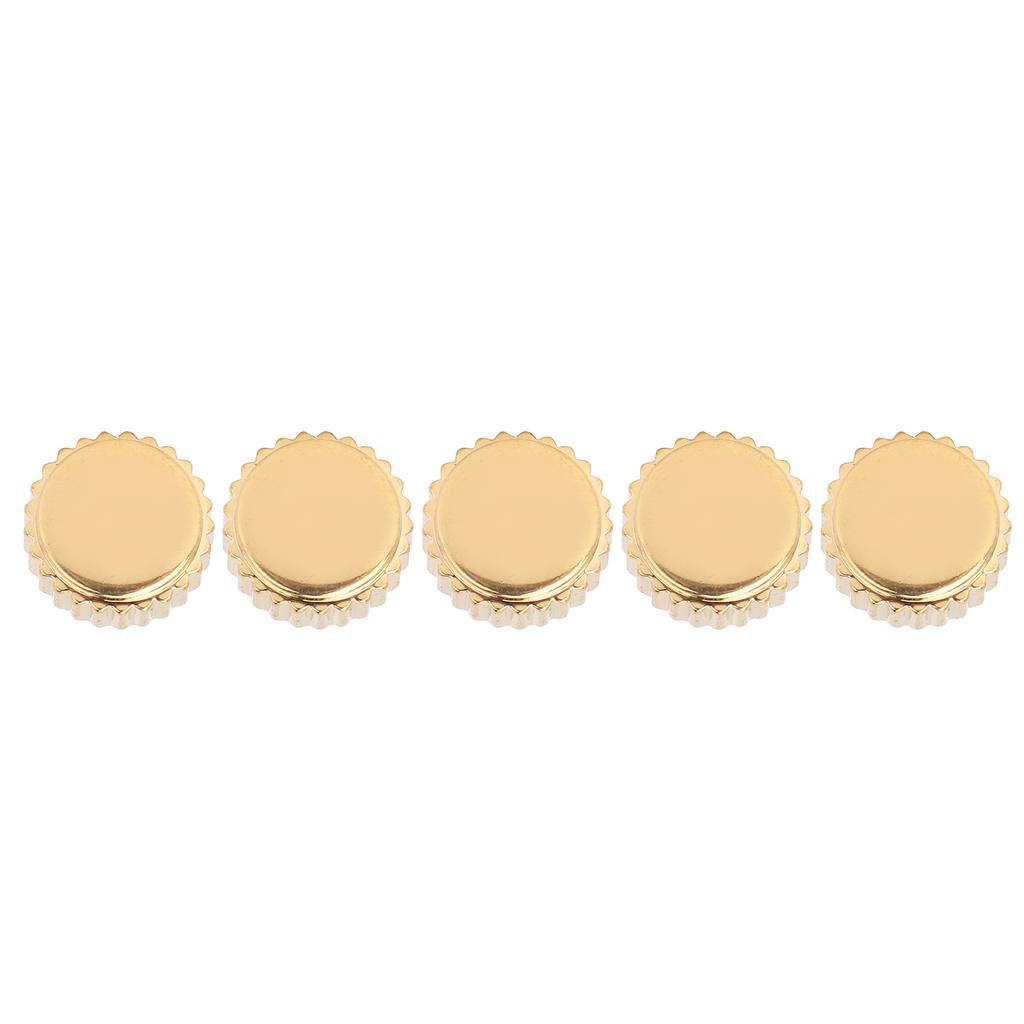 5pcs Watch Crown Parts Quartz Mechanical Watch Crown Spare Kit Replacement Accessories7mm   0.28in