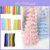 Colorful Craft Hair Root Twisting Sticks For Diy Projects And Creative Play 95g Pack