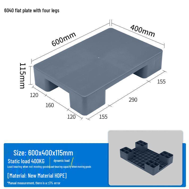Waterproof Moisture-Proof Pallet Mat for Forklift and Washing Machine